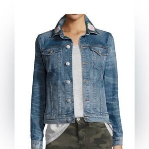 Hudson Embroidered Denim Jacket